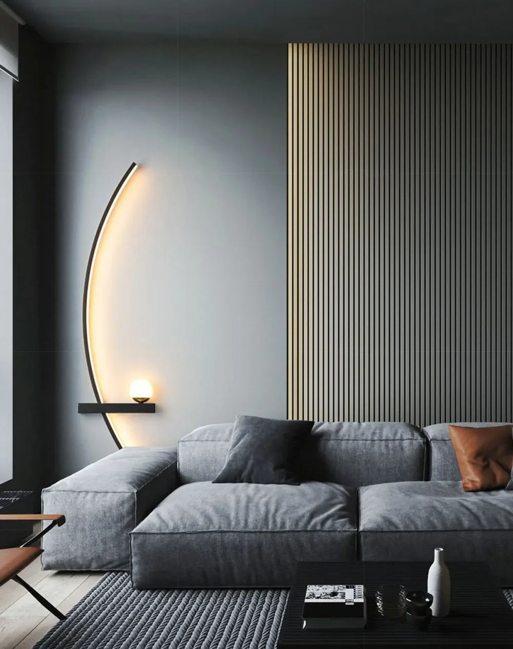 Crescent LED Pendant Light