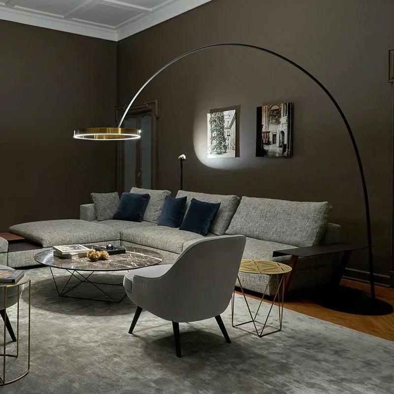 Jack Williams Modern Iron Floor Lamp