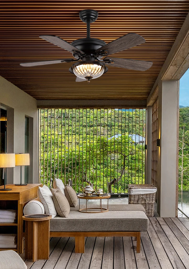 Charles Potter Outdoor Ceiling Fan