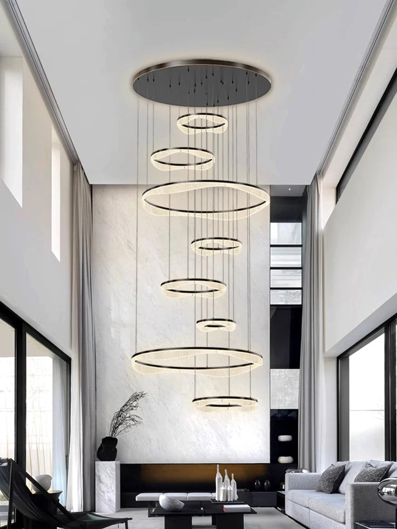 Hub LED Chandelier Pendant Light