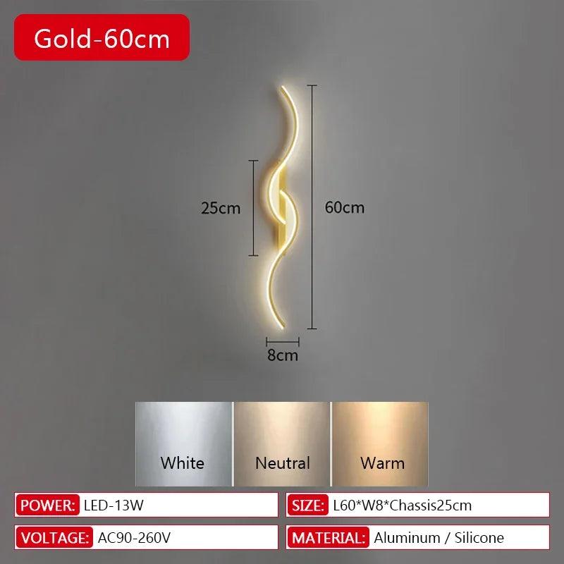 Hannah Foster Modern LED Wall Light