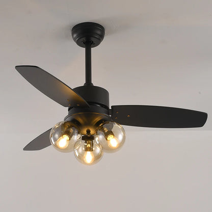 Hazel Point Industrial Ceiling Fan with Light