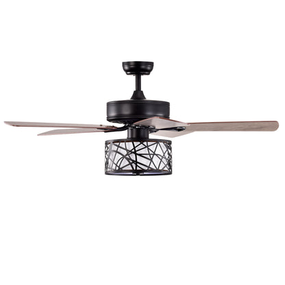 Corine Flint 52'' Low Profile Ceiling Fan with Lights