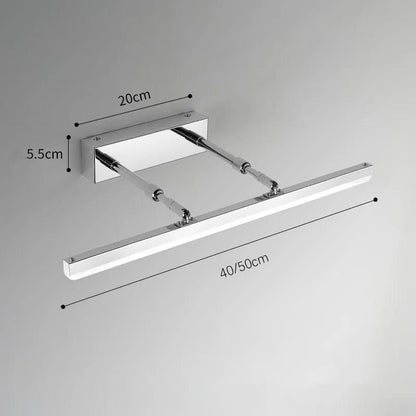 Darian Weathers Retractable Bathroom Vanity Light