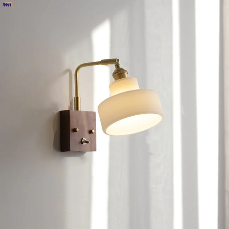 Ella Wright Toggle Switch LED Wall Lamp