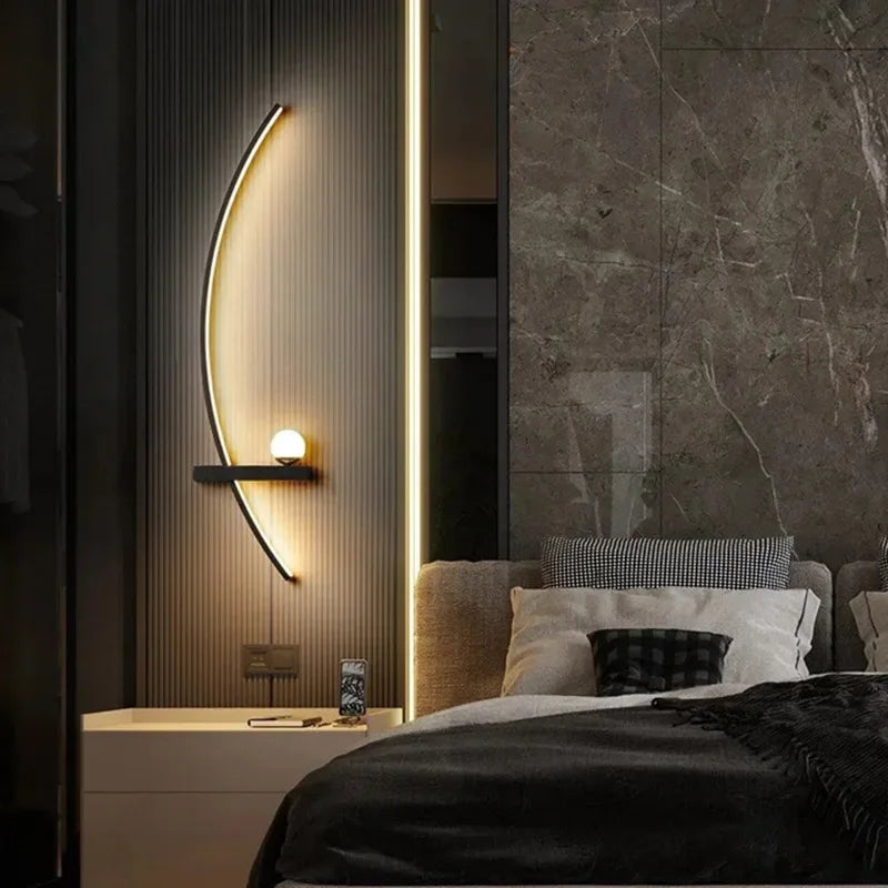 Crescent LED Pendant Light