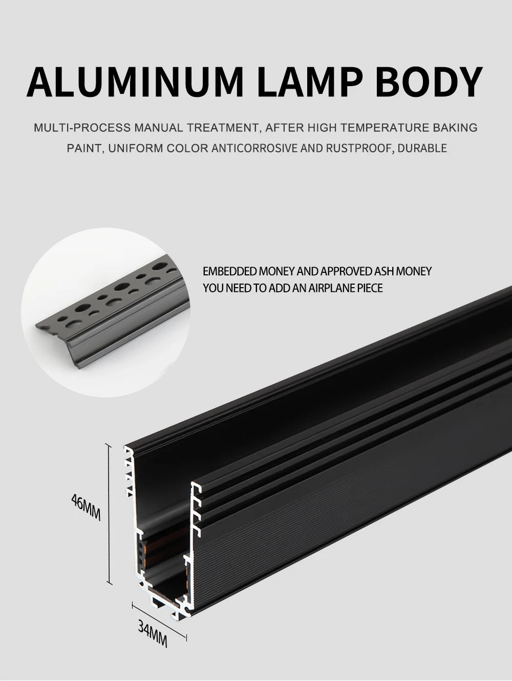 Ava Kim Magnetic Track Rail & Power Supply