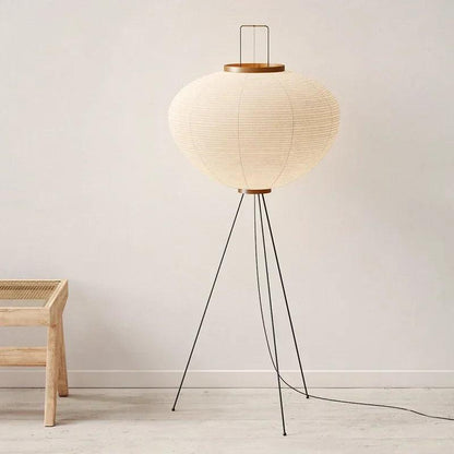 Lily Wilson Rice Paper Floor Lamp