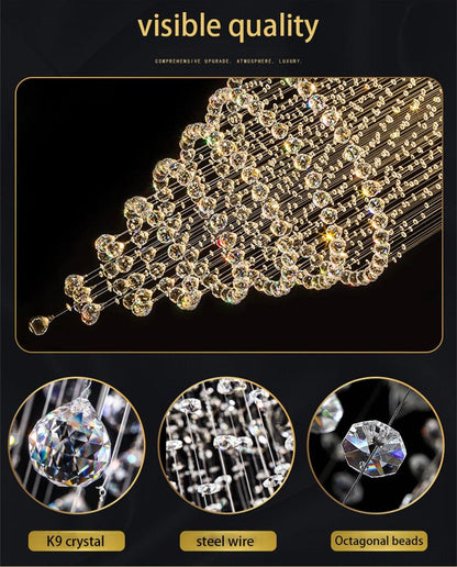 Ethan Mitchell LED Crystal Chandelier