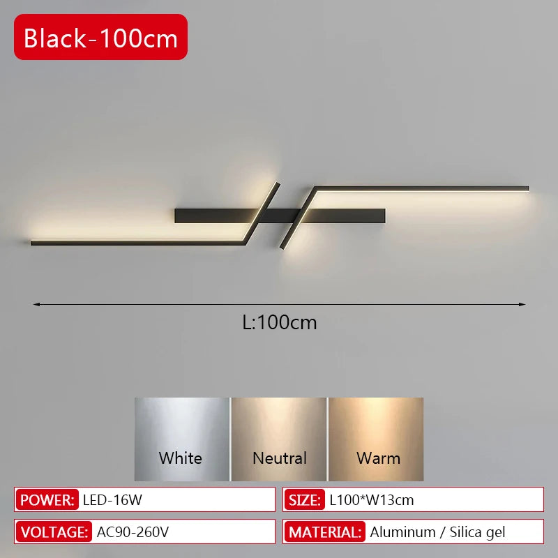 Victoria Ward Modern LED Wall Lamp