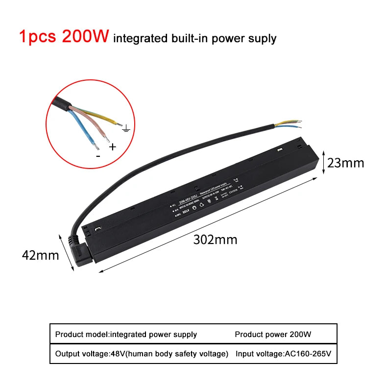 Ava Kim Magnetic Track Rail & Power Supply