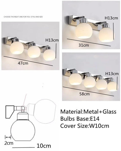 Chloe Serpson Modern Bathroom Vanity Lighting