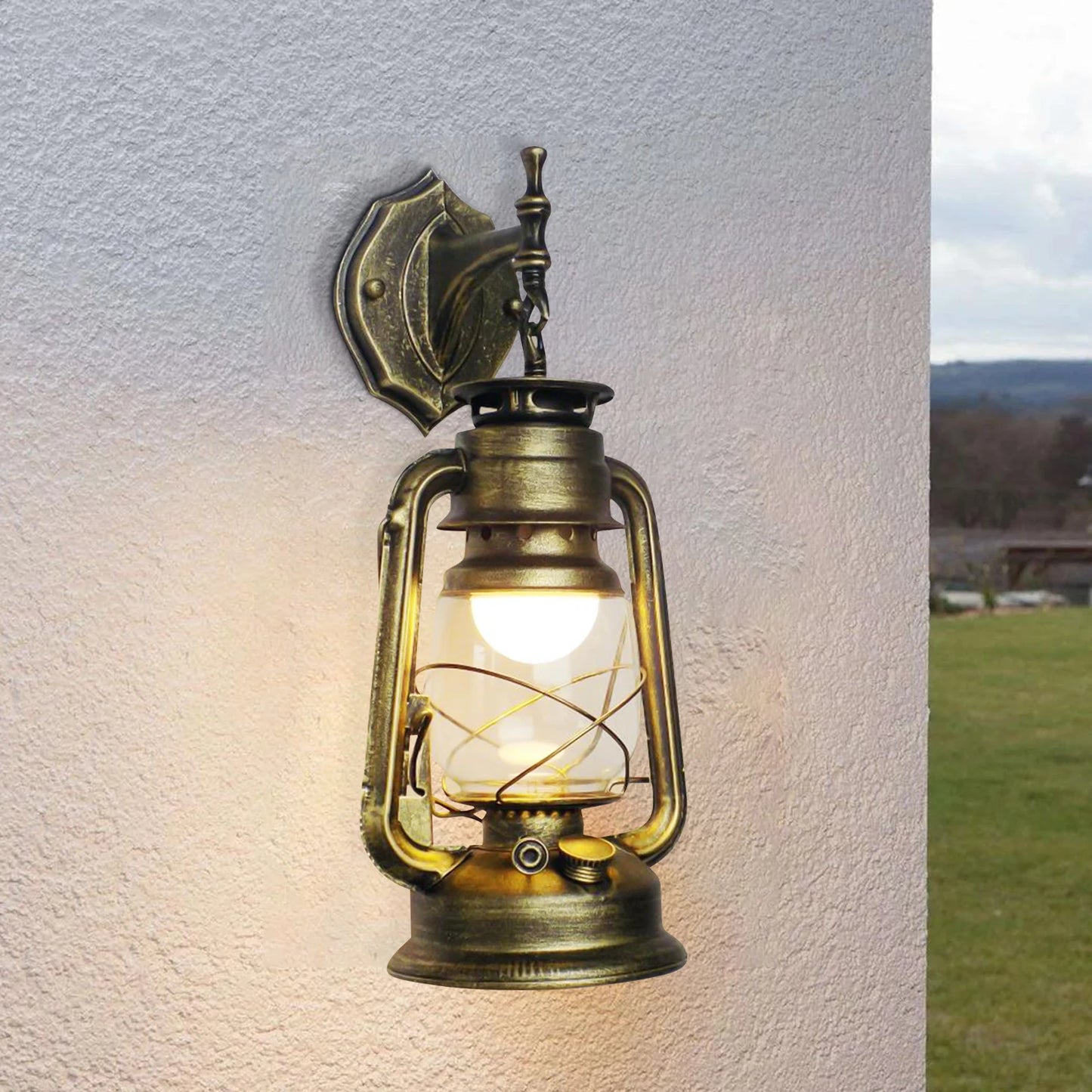 Christian Queen Outdoor Wall Lamp