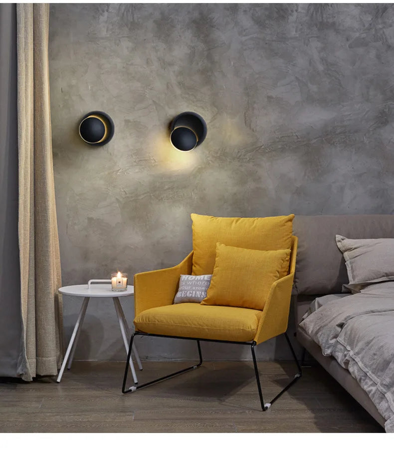 Darya Montoya 360 Degree Modern Wall Lamp