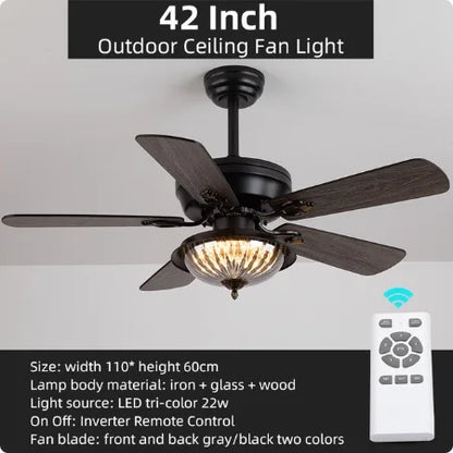 Charles Potter Outdoor Ceiling Fan