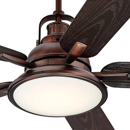 Casa Me 60" Farmhouse Rustic  Outdoor Ceiling Fan