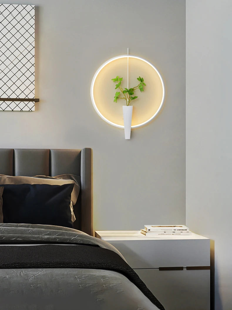 Yara Sayeed Ring Wall Lamp