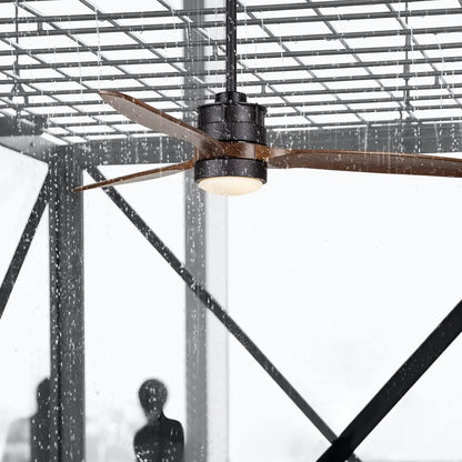 River Pose 52'' Outdoor Ceiling Fan