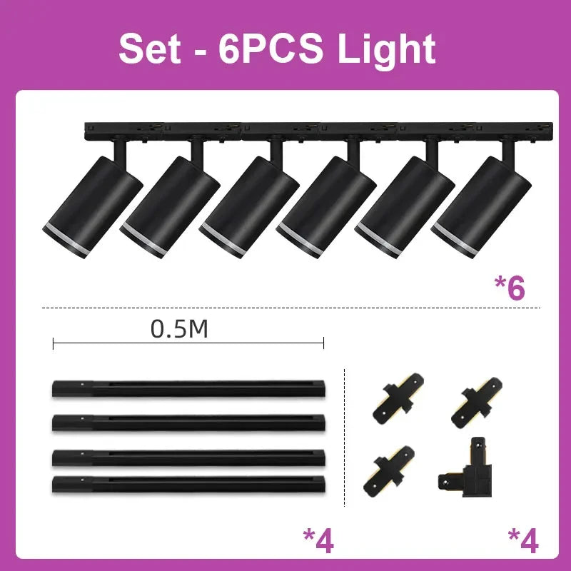 Lily Johnson Spotlight LED Track Light