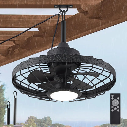 Daniel Bruise 20" Outdoor Ceiling Fan