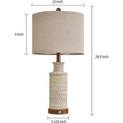Dianne Wiest 3-Way Dimmable Table Lamp (Set of 2)
