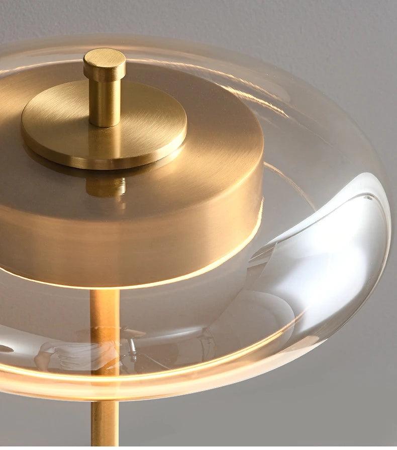 Michael Harris Retro Glass Floor Lamp
