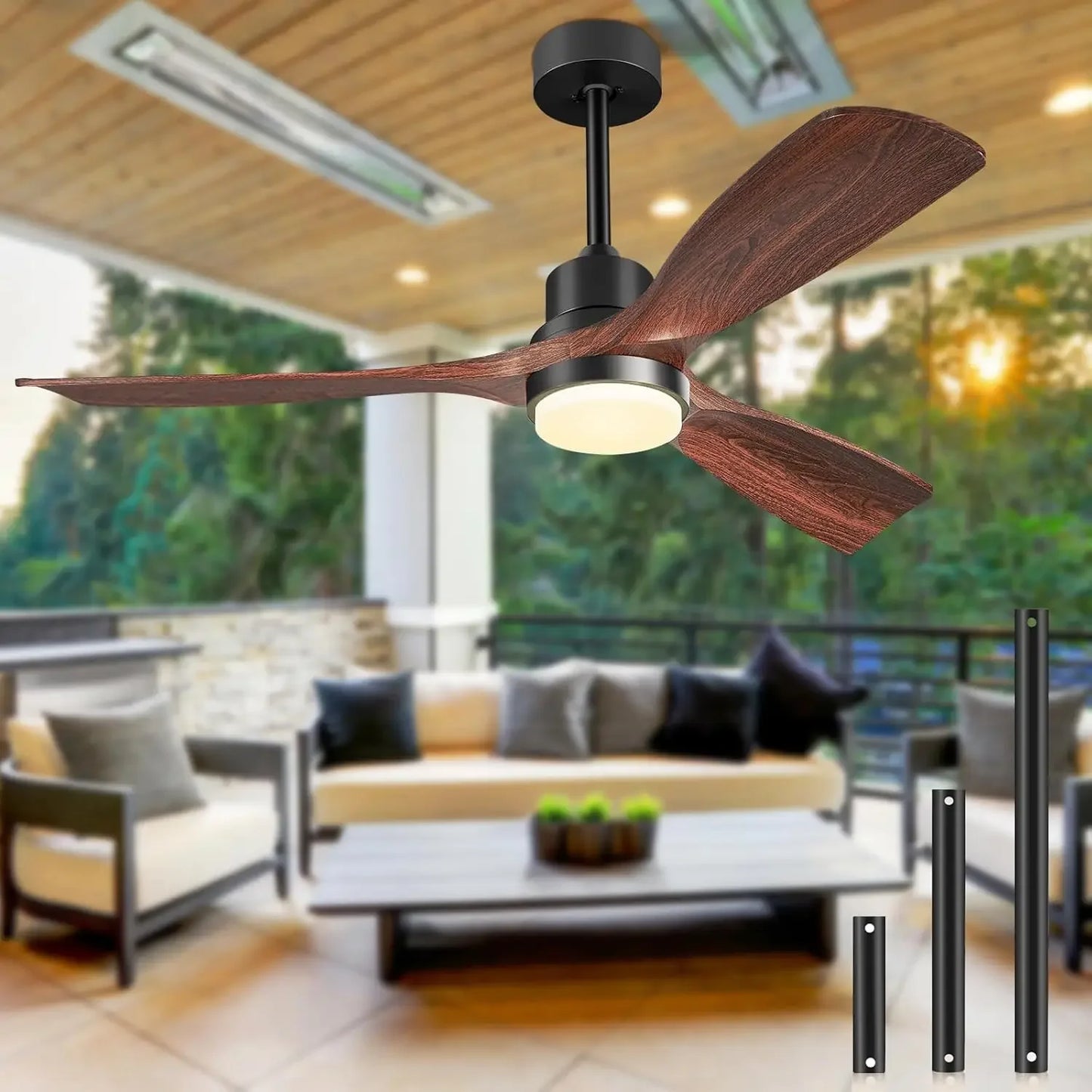 Oasis 52 Inch Outdoor Ceiling Fan