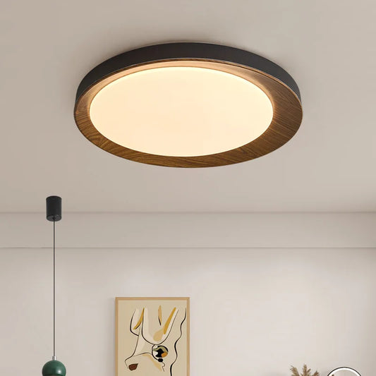 Ebony Breeze Retro Flush Mount Ceiling Light