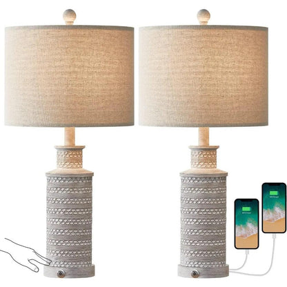Dianne Wiest 3-Way Dimmable Table Lamp (Set of 2)