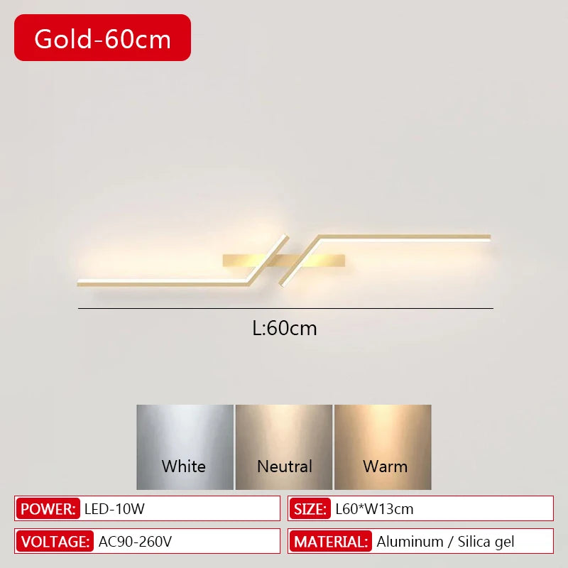 Victoria Ward Modern LED Wall Lamp