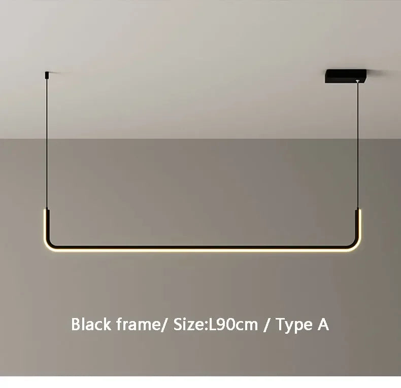 Industrial Simple LED Pendant Light