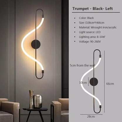 Kairos Li LED Modern Wall Light