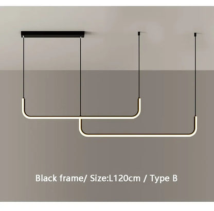 Industrial Simple LED Pendant Light